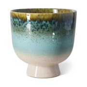 HKliving Retro kukkaruukku Ø20,5 cm Lagoon