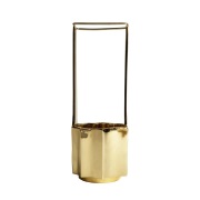 Hein Studio Ikebana maljakko 30 cm Messinki