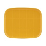 Marimekko Tiiliskivi lautanen 12 x 15 cm Keltainen