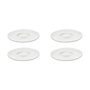 Serax Silhouette alusta espressokupille Ø10,3 cm 4 kpl White