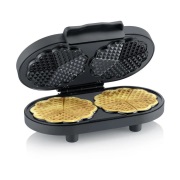 Severin Severin vohvelirauta kaksois WA 2118 Musta