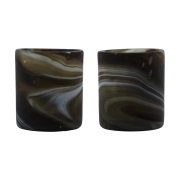 House Doctor Kae kynttilänpidike Ø7x8 cm Ruskea