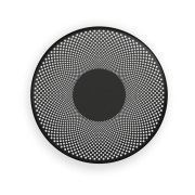 Northern Glint seinälamppu Ø25 cm Musta