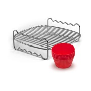 Philips Viva Airfryer grilliritilä muffinsivuokiin HD9904/01 8 osaa