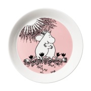 Moomin Arabia Rakkaus 30 vuotta Muumilautanen Ø19 cm