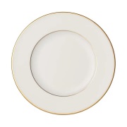 Villeroy & Boch Anmut Gold -aamiaislautanen Valkoinen