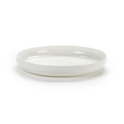Serax Base leipälautanen korkealla reunalla, valkoinen 20 cm