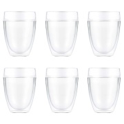 Bodum Pavina Outdoor kaksiseinäinen muovista valmistettu lasi, 6-pakka...