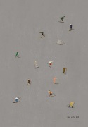 Fine Little Day Skiers juliste 50x70 cm Harmaa