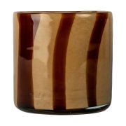 Byon Calore kynttilälyhty XS Ø 10 cm Brown-beige