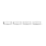 Ferm Living Ripple aamiaiskulho 4 kpl clear