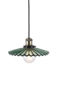 Globen Lighting Cobbler hissivalaisin Ø 25 cm Vihreä