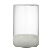 blomus Calma kynttilälyhty Ø12 cm Light grey
