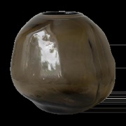 DBKD Pebble maljakko ruskea Suuri Ø 28 cm