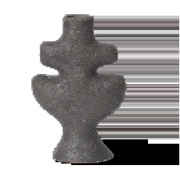 Ferm Living Yara kynttilänjalka small Maalaisromanttinen rauta