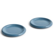 HAY Barro lautanen Dark blue, Ø18 cm 2-pack