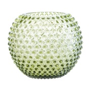 Anna Von Lipa Hobnail Globe maljakko 24 cm Olivegreen