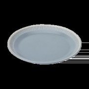 Knabstrup Keramik Colorit lautaset Ø27 cm Tummanharmaa