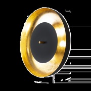 By Rydéns Shelby seinälamppu50 cm Musta-kulta