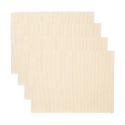 Linum Uni pöytätabletti 35x46 cm 4-pack Kermainen beige