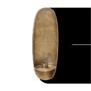 Ferm Living Agapé seinäkynttilänjalka Brass finish
