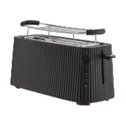 Alessi Plissé leivänpaahdin dubbel Musta