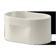 Muuto Ridge ruukku 13 cm Off-white