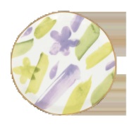 URBAN NATURE CULTURE Good Morning -lautanen 17 cm valkoinen Kusha