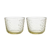 Marimekko Syksy juomalasi 2 dl 2-pakkaus Pale yellow