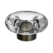 Kosta Boda Orion kynttilälyhty Ø11x6,3 cm Harmaa