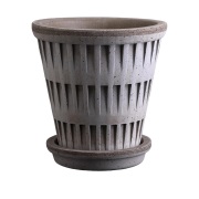 Bergs Potter Pantheon raw ruukku Harmaa, Ø12 cm