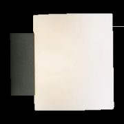 Herstal Evoke seinävalaisin small Antrasiitti-opaalilasi