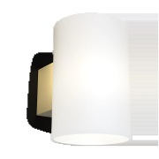 Herstal Evoke seinävalaisin iso Satiini messinki-opaalilasi