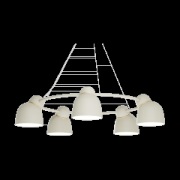 Belid Bird kattokruunu Ø95,3 cm Hiekka-messinki