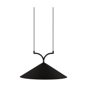 Globen Lighting Curve riippuvalaisin 50 Musta