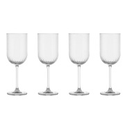 Scandi Living Pristine punaviinilasi 41 cl 4-pack. Kirkas