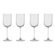 Scandi Living Pristine valkoviinilasi 32 cl 4-pack. Kirkas