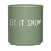Design Letters Design Letters suosikkikuppi 25 cl Let it snow