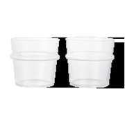 Ferm Living Boya juomalasi matala 30 cl 2-pack. Kirkas