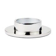 Broste Copenhagen Maro kynttilänjalka block-kynttilöille Hopea viimeis...