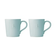 La Rochère Abeille keramiikkamuki 2-pack Sininen