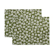 Almedahls Belle Amie pöytätabletti 2-pack Tummanvihreä, 34x45 cm