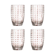 Bloomingville Brinley juomalasi 4-pack Ruskea