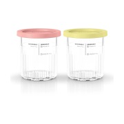 Ninja Ninja CREAMi 2 lisäkupit 709 ml NC501EU-malliin Roosa/keltainen