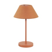 Watt & Veke Teya pöytälamppu kannettava Terrakotta, Ø15×26 cm