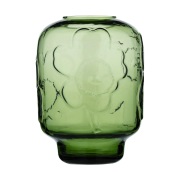 Marimekko Unikko lasimaljakko Oliivi, 18 cm