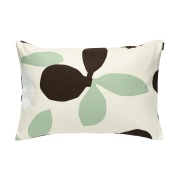 Marimekko Pieni Omppo tyynynpäällinen Valkoinen, vihreä, 40x60 cm