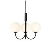 Herstal Ballon kattokruunu Ø 45 cm musta, Ø45 cm