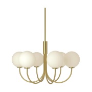 Herstal Ballon kattokruunu Ø 45 cm Satiini messinki, Ø60 cm