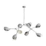 101 Copenhagen Stingray Chandelier -kattokruunu Krom